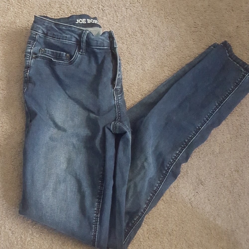 Joe Boxer Push Up Skinny Jean size 3 Low Rise